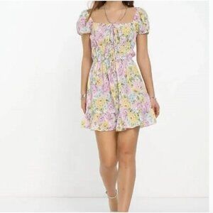 NWT ASOS floral mini dress